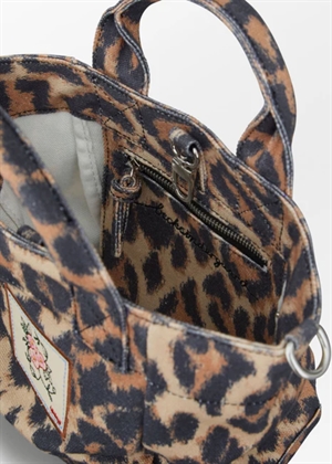 Leola canvas gabby bag Leopard Becksøndergaard 
